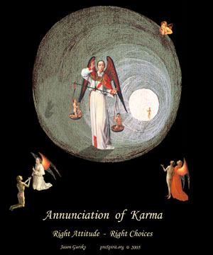 Annunciation of Karma